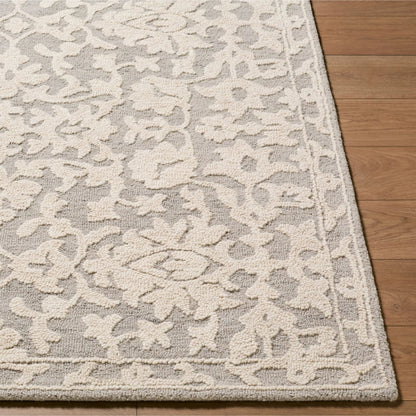 Konya KON-2302 Rug by Livabliss in taupe, ivory, stone. Made from wool in a unique style.
