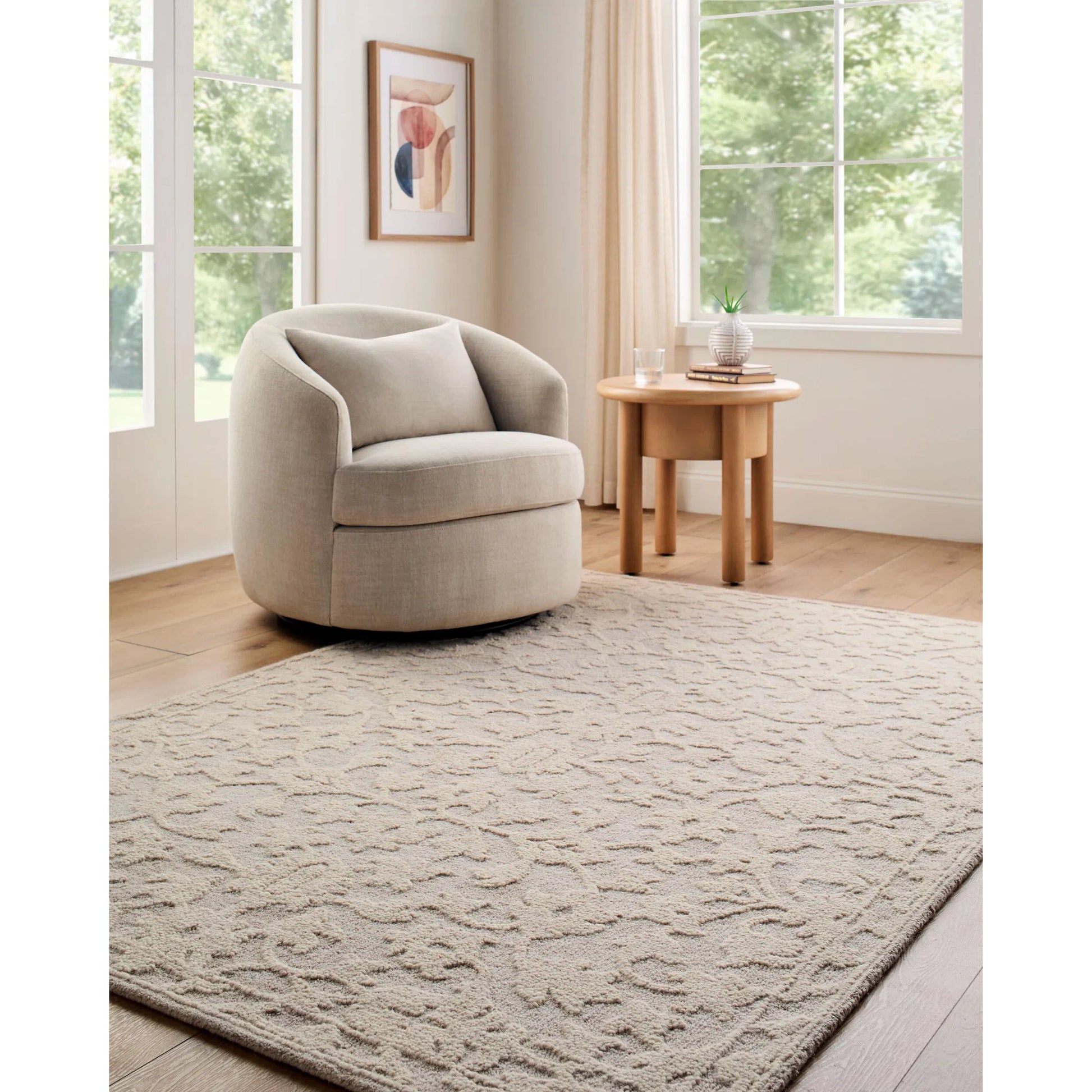 Konya KON-2304 Rug by Livabliss. Made from wool in a unique style.