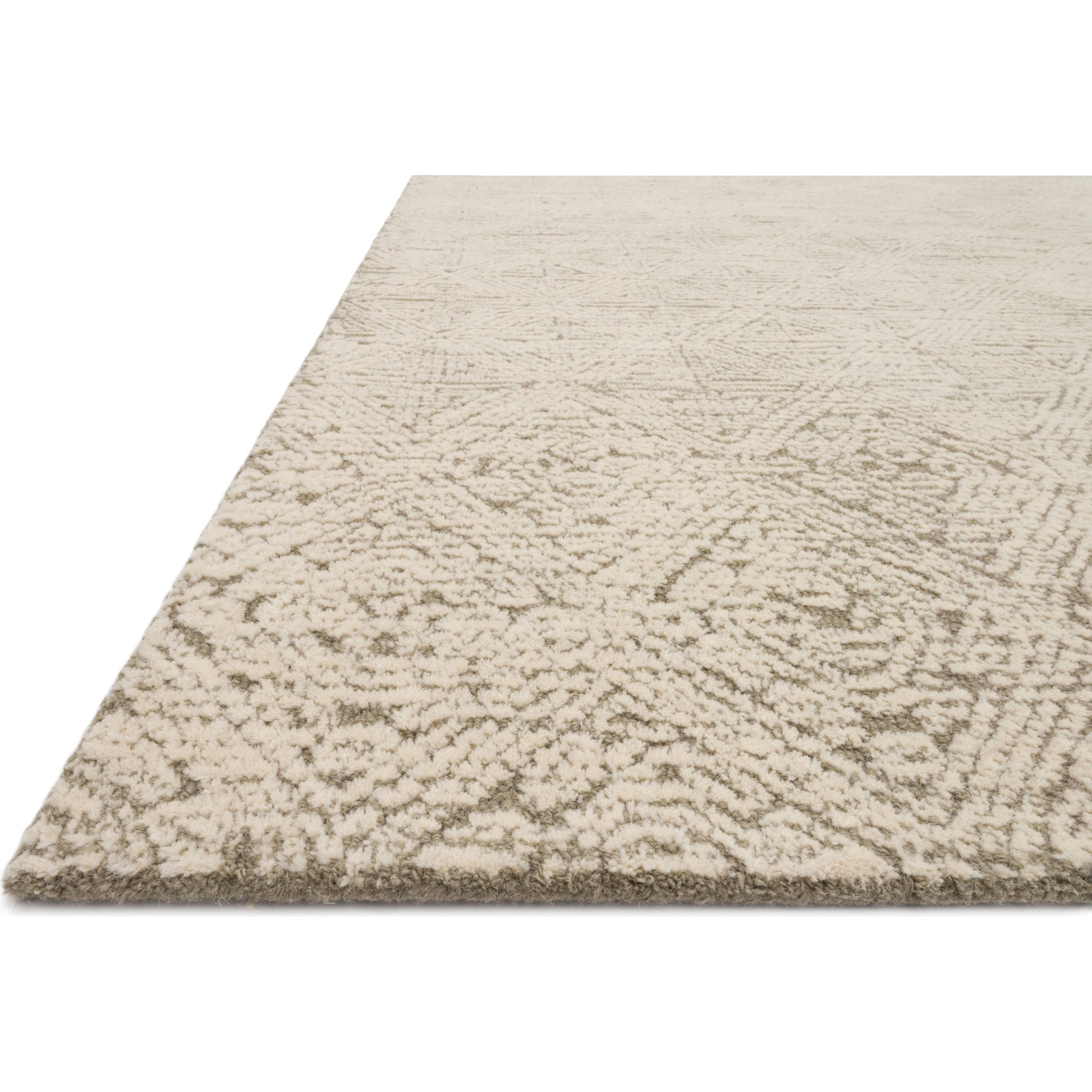 Kopa KO-03 Rug by Loloi in taupe, ivory. Made from 100% wool in a unique style.