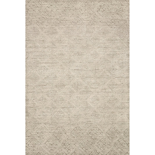 Kopa KO-03 Rug by Loloi in taupe, ivory. Made from 100% wool in a unique style.