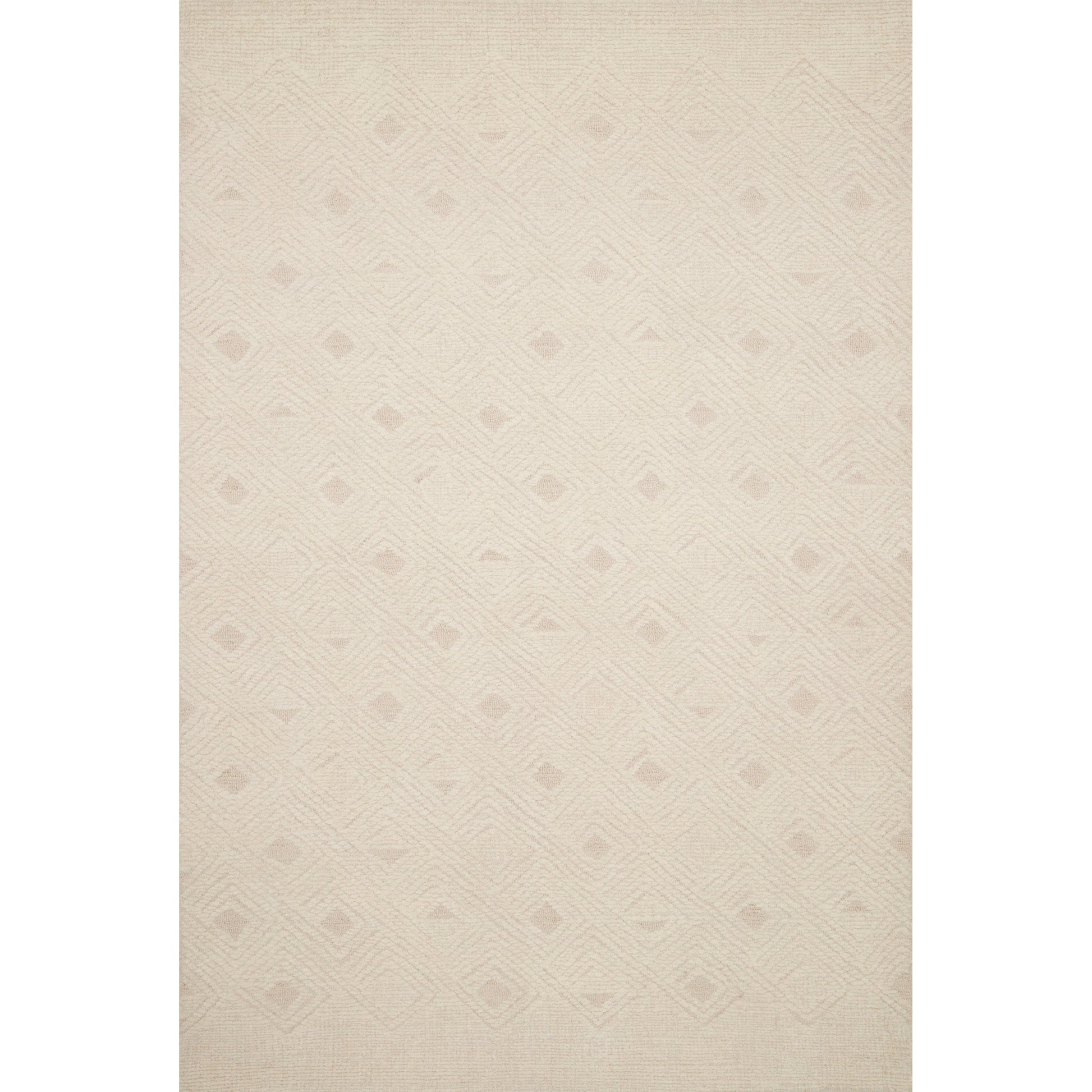 Kopa KO-04 Rug by Loloi in cream, ivory. Made from 100% wool in a unique style.