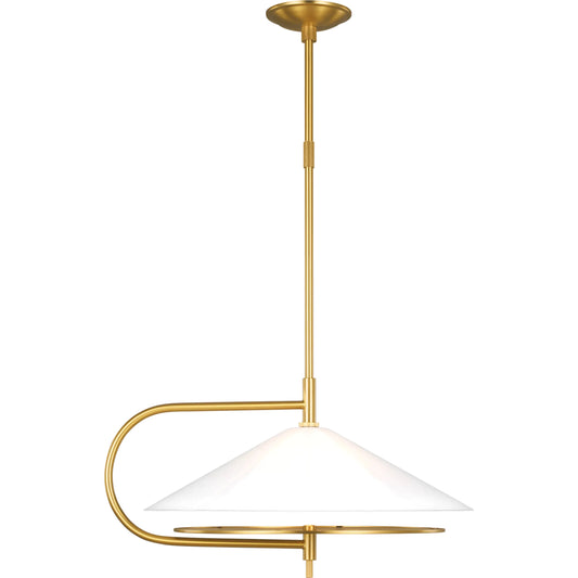 Gesture Pendant by Visual Comfort & Co.. Made from steel in a unique style.