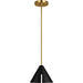 Cambre Small Pendant by Visual Comfort & Co.. Made from steel in a modern style.