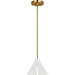 Cambre Small Pendant by Visual Comfort & Co.. Made from steel in a modern style.