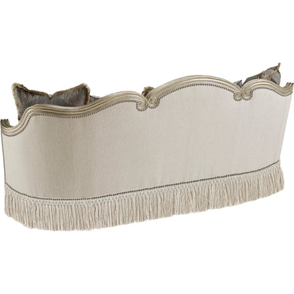 Giovanna Bezel Sofa by A.R.T. Furniture in beige. Made from unique in a transitional style.