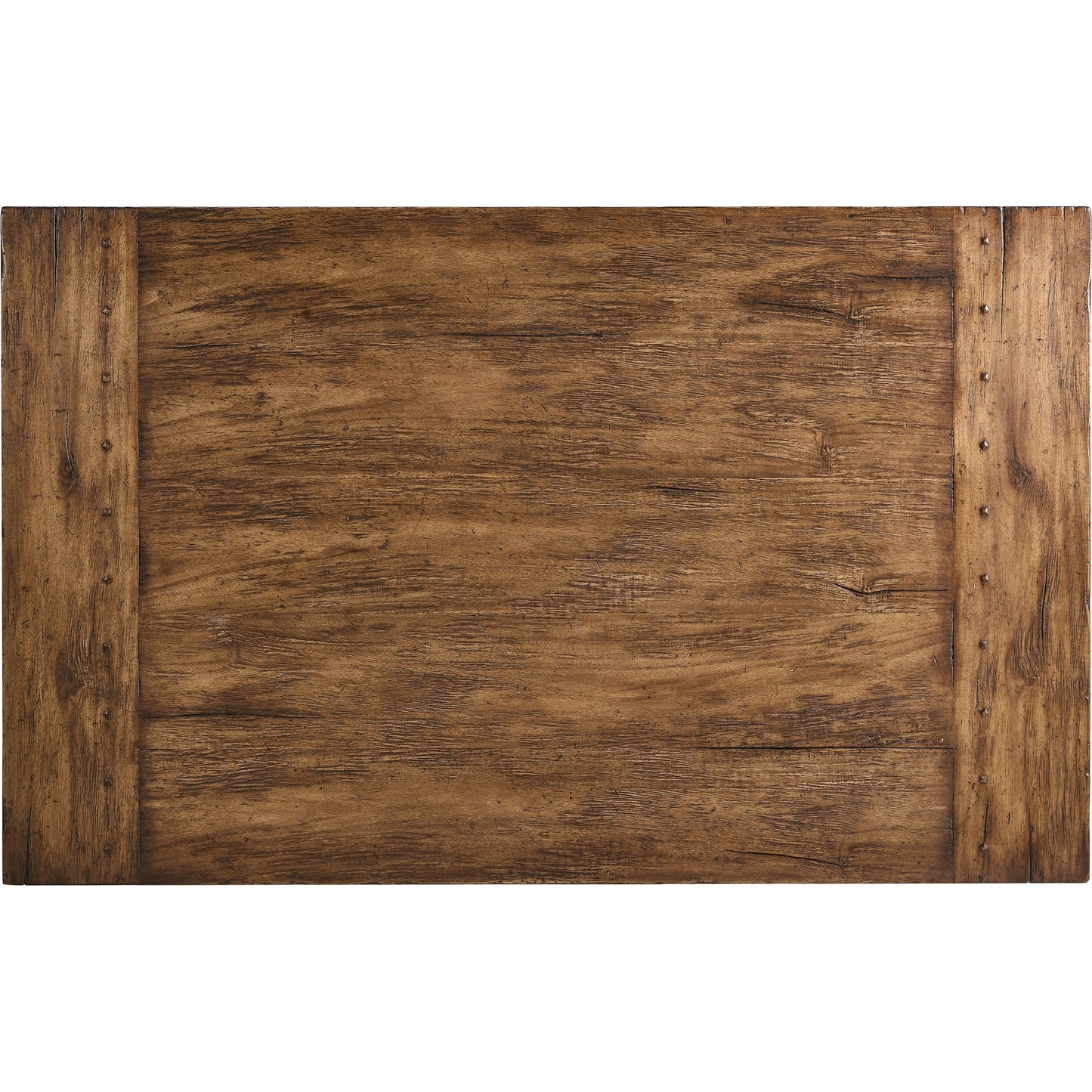 005 SI-2462644 | Additional Silo | Tamarisk Cocktail Table by Jonathan Charles in medium spain walnut. Made from acacia in a traditional style.
