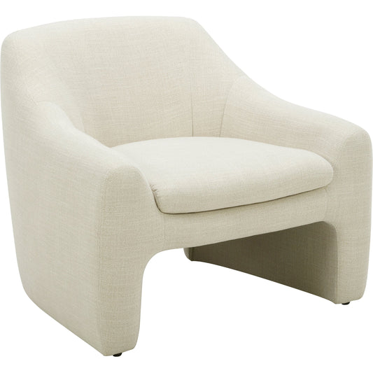 Kenzie Accent Chair by Moe's Home Collection. Made from upholstery: 100% polyester, solid wood, plywood frame, high-density foam, poly-fill, webbing in a modern style.