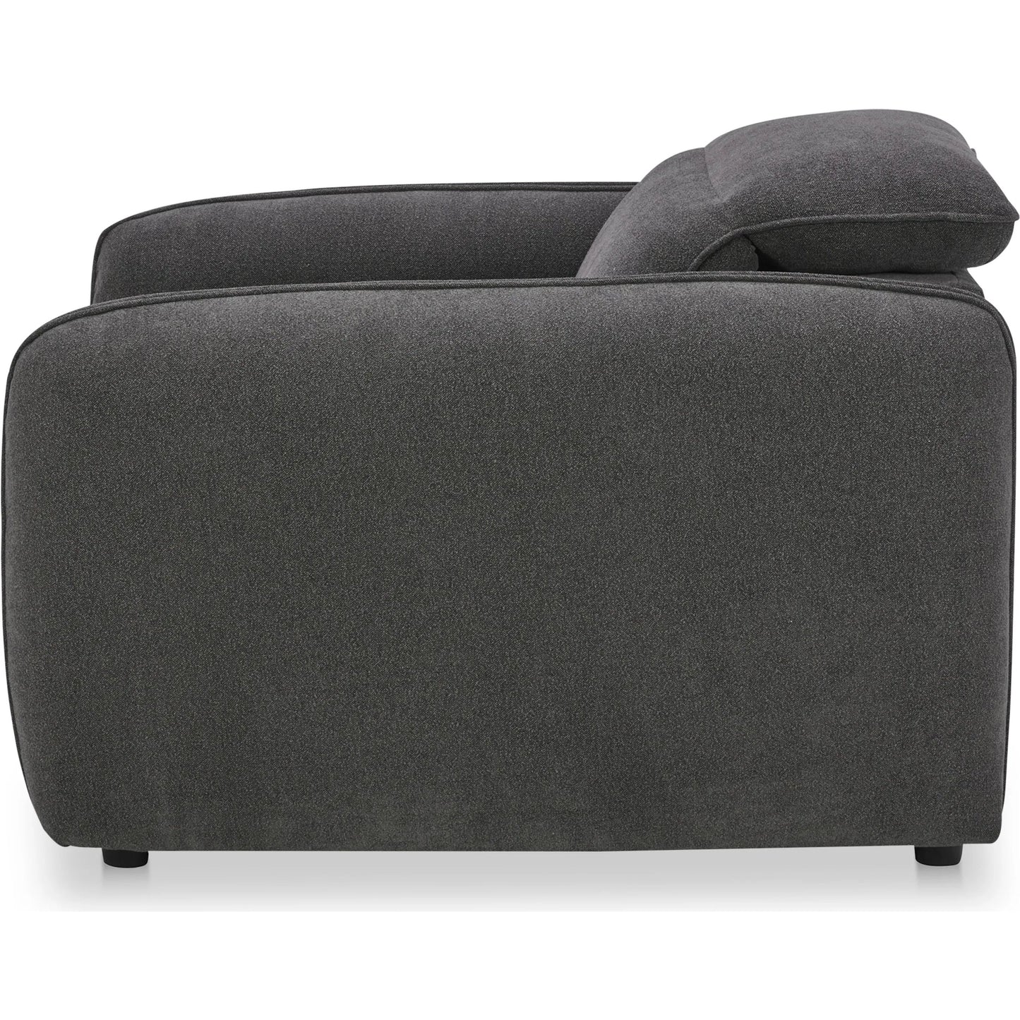 005 SI-2441362 | Additional Silo | Eli Power Recliner Chair by Moe's Home Collection. Made from 100% polyester, solid wood, plywood, high density foam, polyfill cushions, plastic black legs in a unique style.