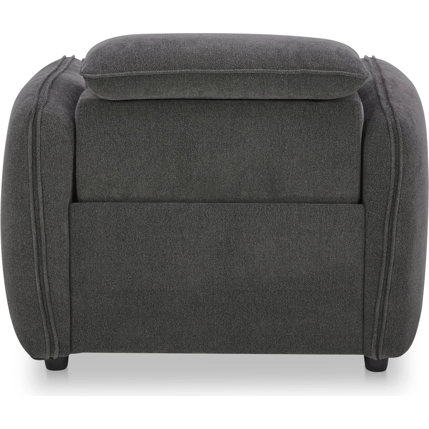 006 SI-2441362 | Additional Silo | Eli Power Recliner Chair by Moe's Home Collection. Made from 100% polyester, solid wood, plywood, high density foam, polyfill cushions, plastic black legs in a unique style.
