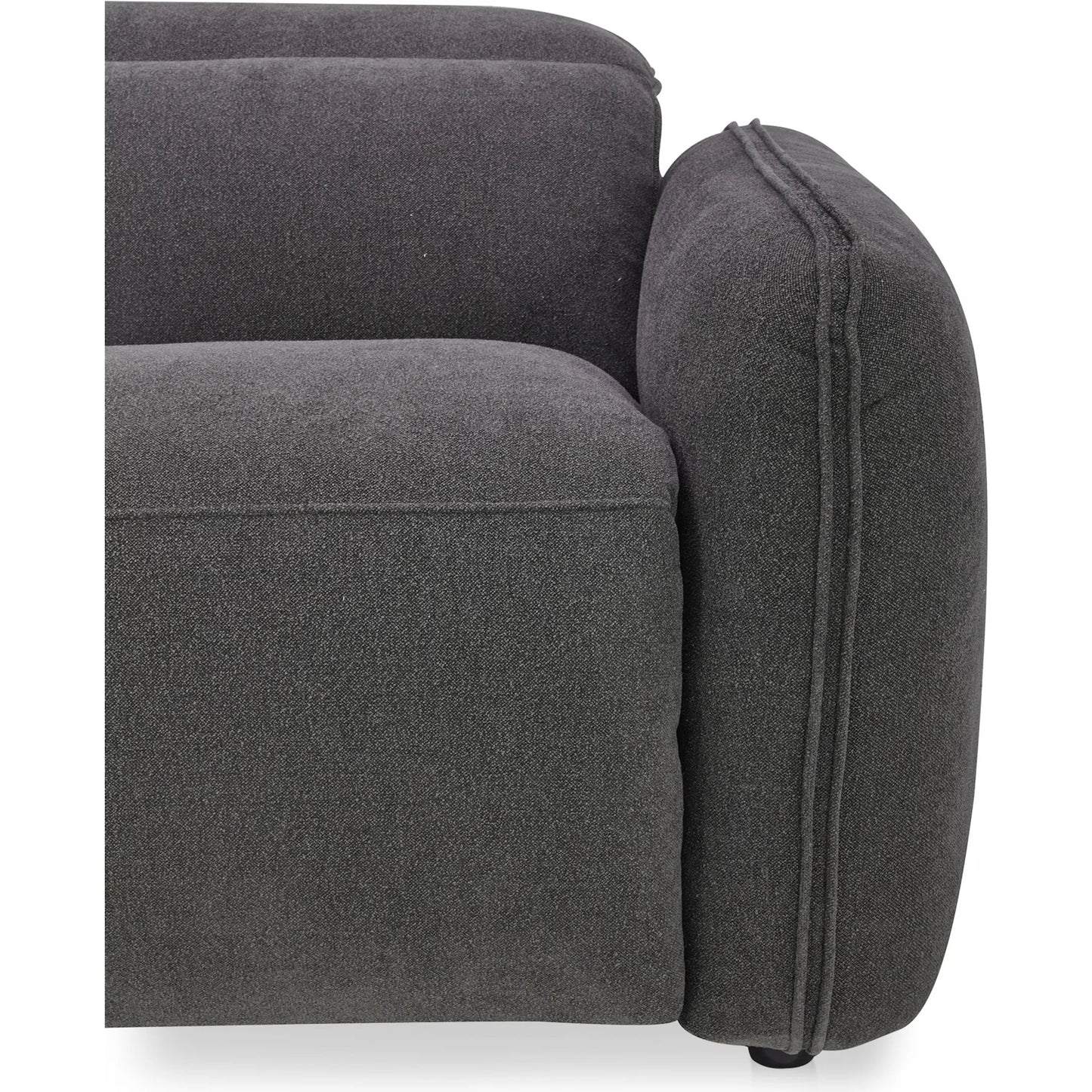 008 SI-2441362 | Additional Silo | Eli Power Recliner Chair by Moe's Home Collection. Made from 100% polyester, solid wood, plywood, high density foam, polyfill cushions, plastic black legs in a unique style.