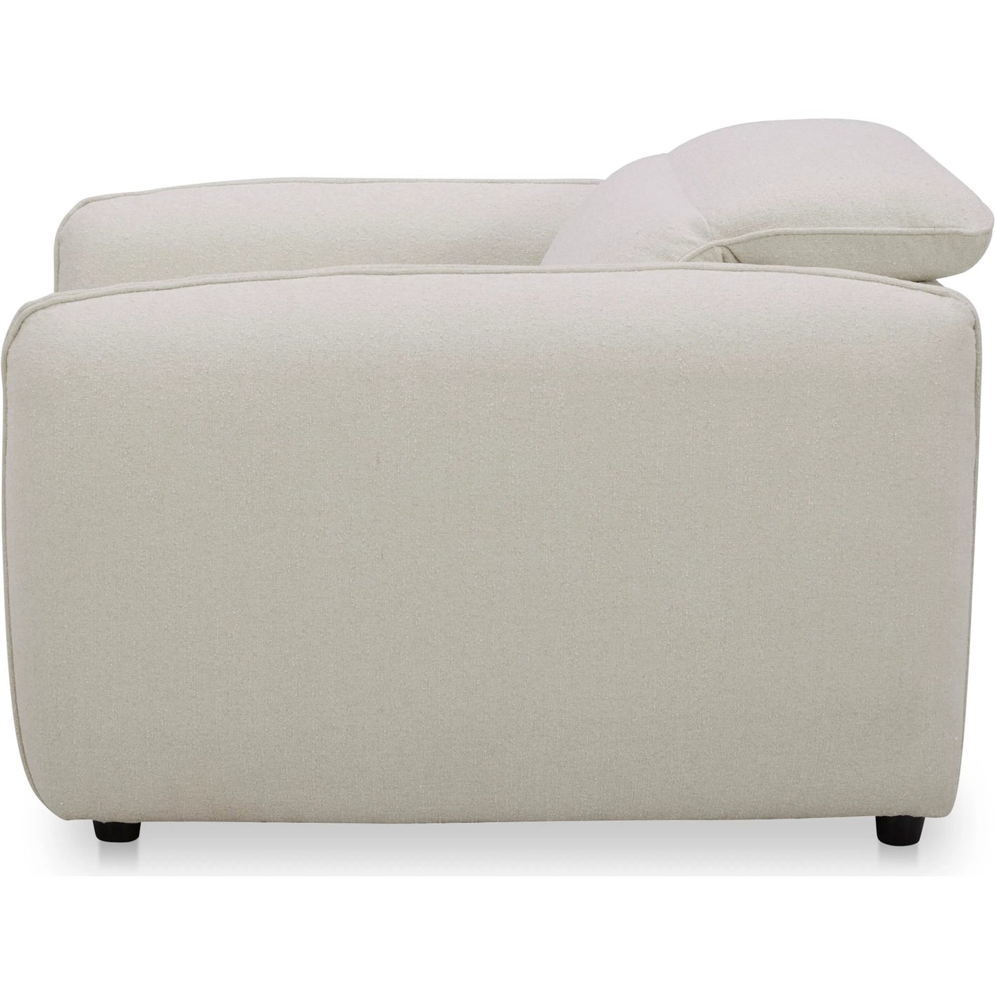 017 SI-2441363 | Additional Silo | Eli Power Recliner Chair by Moe's Home Collection in white. Made from 100% polyester, solid wood, plywood, high density foam, polyfill cushions, plastic black legs in a transitional style.