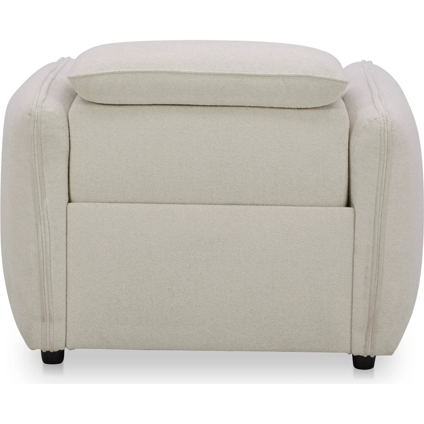 018 SI-2441363 | Additional Silo | Eli Power Recliner Chair by Moe's Home Collection in white. Made from 100% polyester, solid wood, plywood, high density foam, polyfill cushions, plastic black legs in a transitional style.