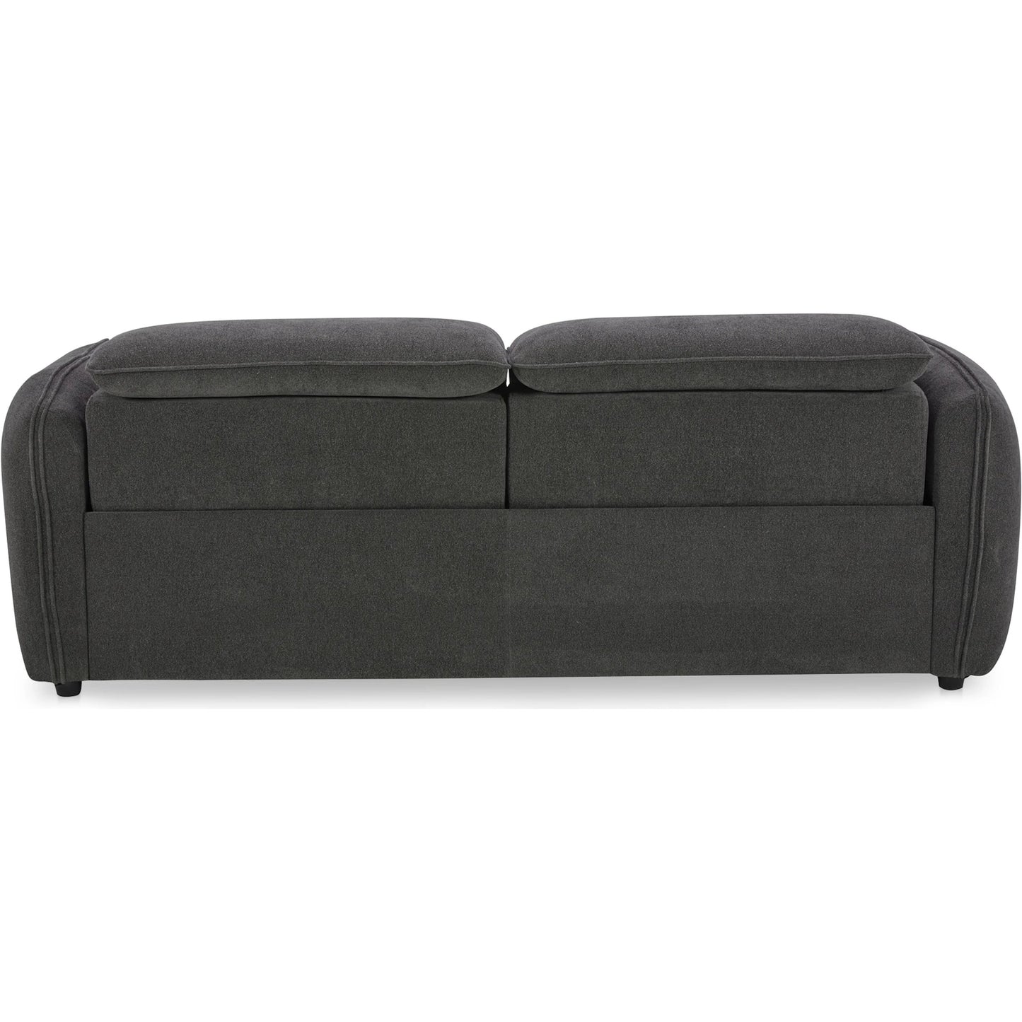 006 SI-2441364 | Additional Silo | Eli Power Recliner Sofa by Moe's Home Collection. Made from 100% polyester, solid wood, plywood, high density foam, polyfill cushions, plastic black legs in a unique style.