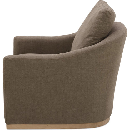 Linden Swivel Chair by Moe's Home Collection. Made from unique in a transitional style.