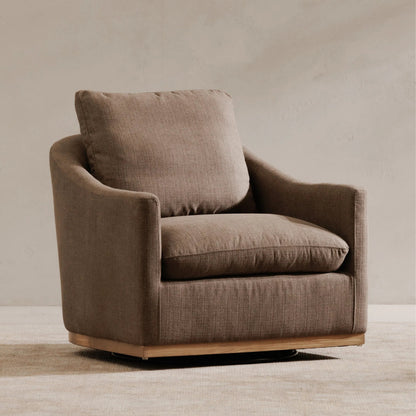 Linden Swivel Chair by Moe's Home Collection. Made from unique in a transitional style.