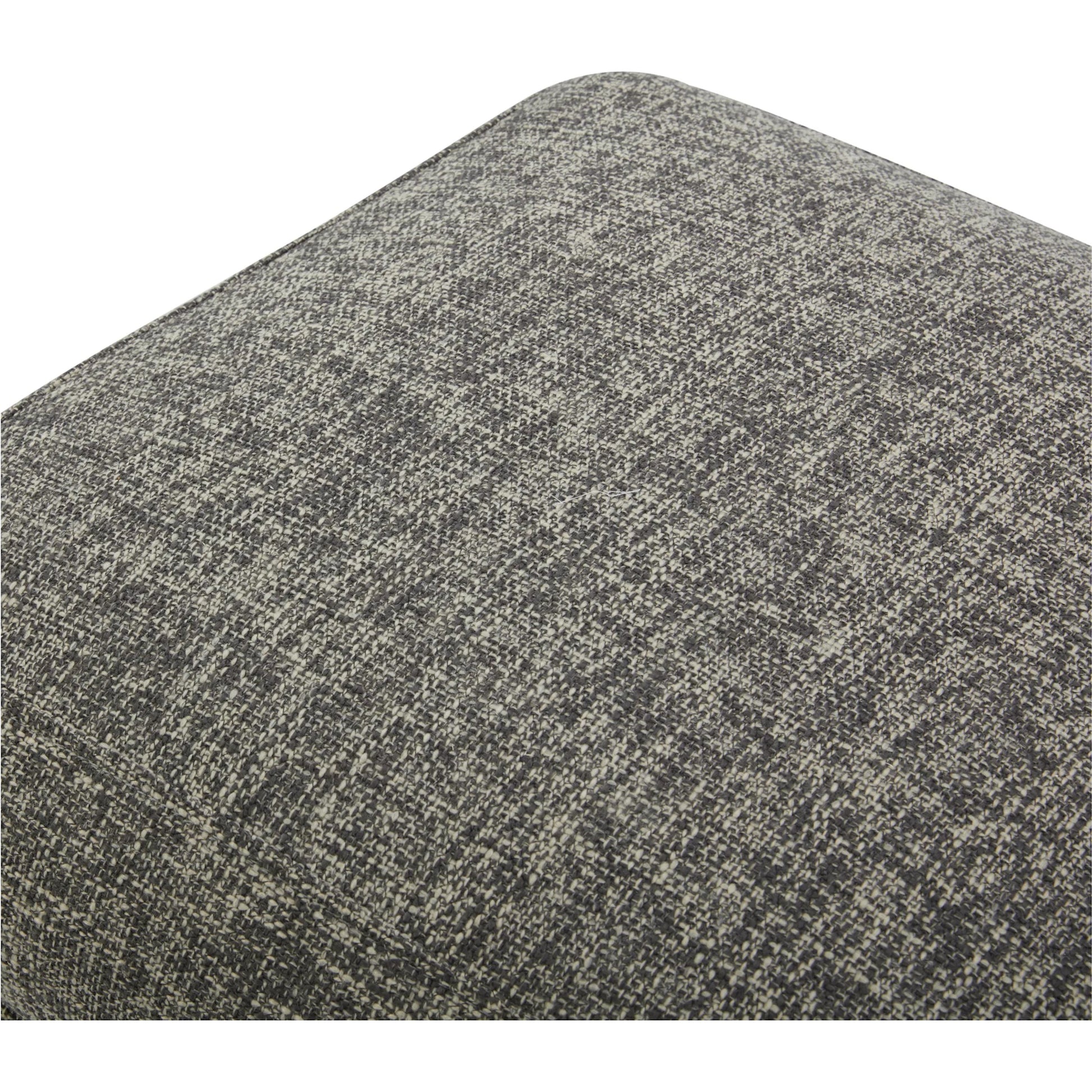 Lowtide Corner Chair by Moe's Home Collection in surie shadow. Made from upholstery: 80% polyester, 20% acrylic, solid wood, plywood frame, foam seat in a transitional style.