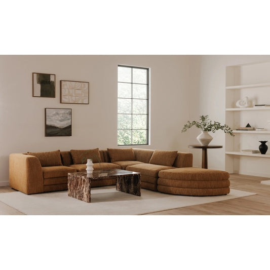 Lowtide Curved Ottoman by Moe's Home Collection. Made from unique in a unique style.