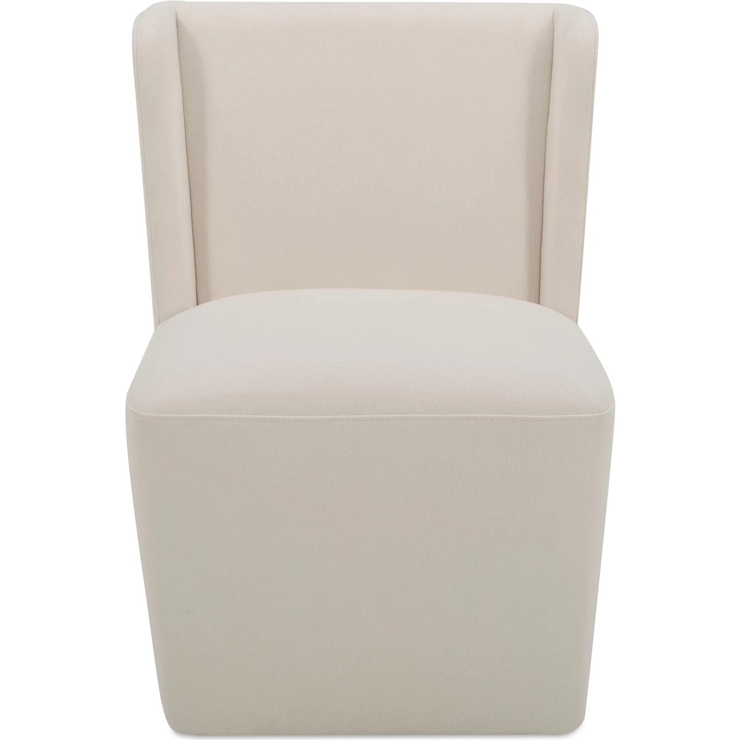 001 SI-2253656 | Additional Silo | Cormac Rolling Dining Chair Performance Fabric by Moe's Home Collection. Made from upholstery: 100% polyester, poplar multi, layer board, laminated veneer lumber, high density foam, metal wheels in a transitional style.