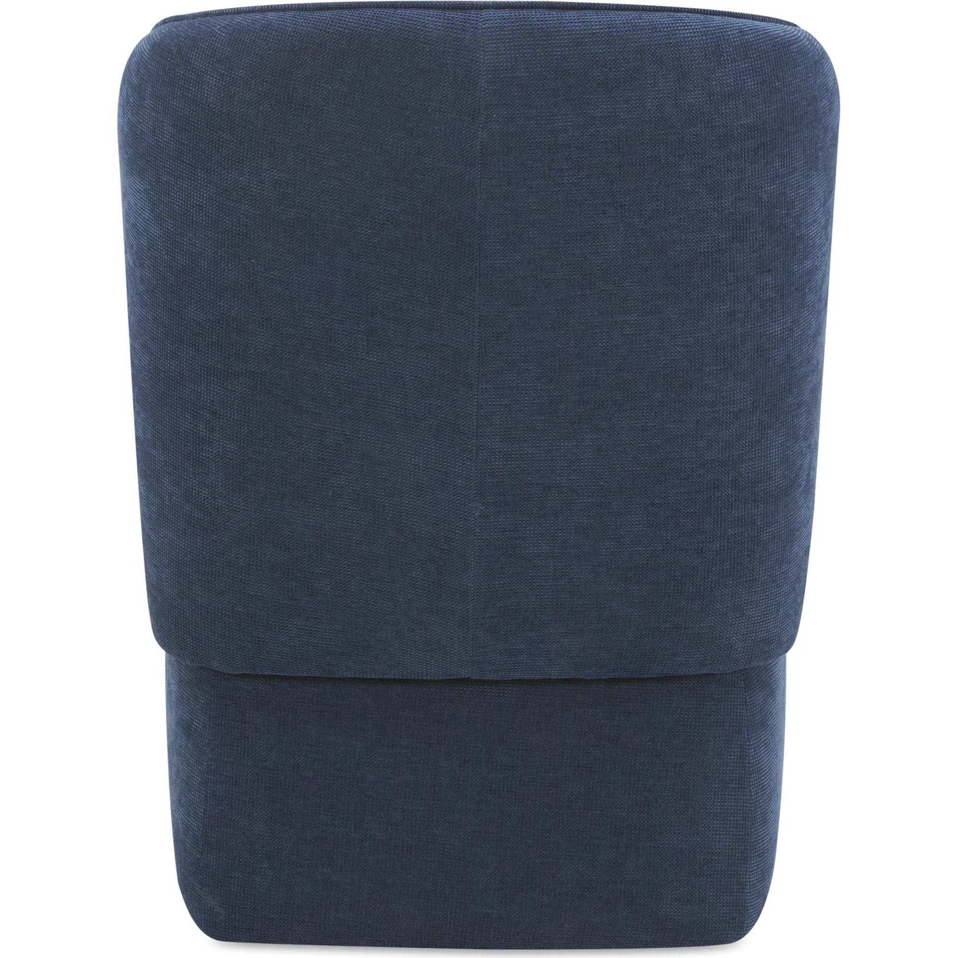 Larson Rolling Dining Chair Performance Fabric by Moe's Home Collection. Made from upholstery: 100% polyester, poplar multi, layer board, laminated veneer lumber, high density foam, metal wheels in a transitional style.