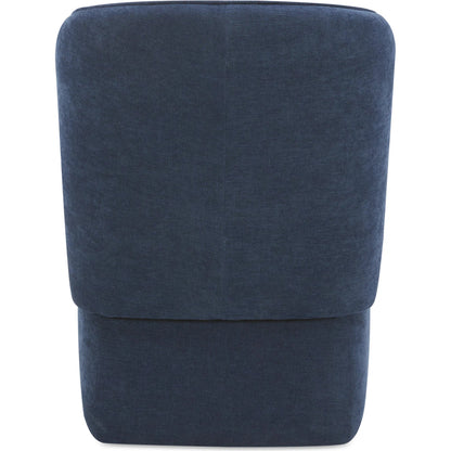 Larson Rolling Dining Chair Performance Fabric by Moe's Home Collection. Made from upholstery: 100% polyester, poplar multi, layer board, laminated veneer lumber, high density foam, metal wheels in a transitional style.