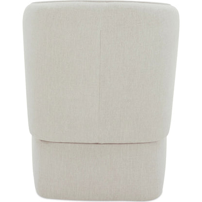 Larson Rolling Dining Chair Performance Fabric by Moe's Home Collection. Made from upholstery: 100% polyester, poplar multi, layer board, laminated veneer lumber, high density foam, metal wheels in a transitional style.