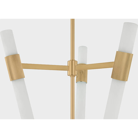 Krakow Lantern by Corbett in vintage brass. Made from brass in a unique style.