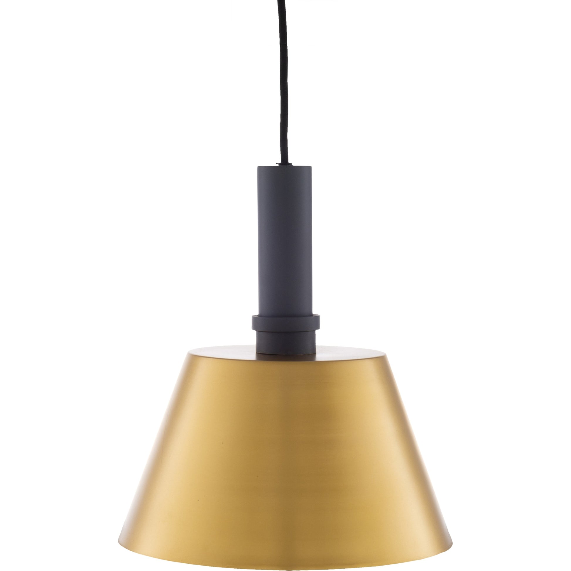 Kori Ceiling Light - 23300 by Surya in metallic brass, black, gray and charcoal. Made from metal in a modern style.