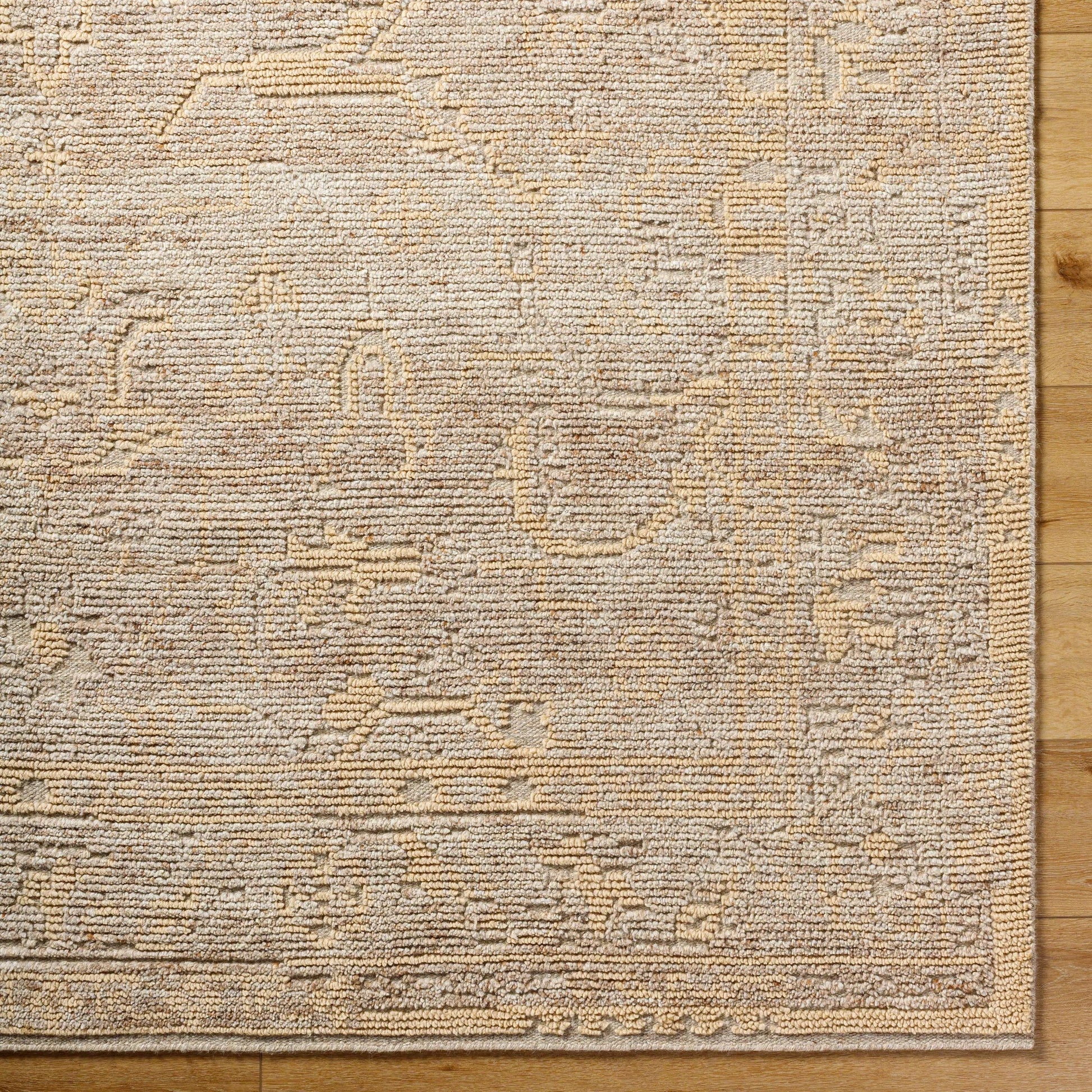 Kimberly Rug - 529140 by Surya in beige, taupe, sand, cream. Made from wool in a unique style.