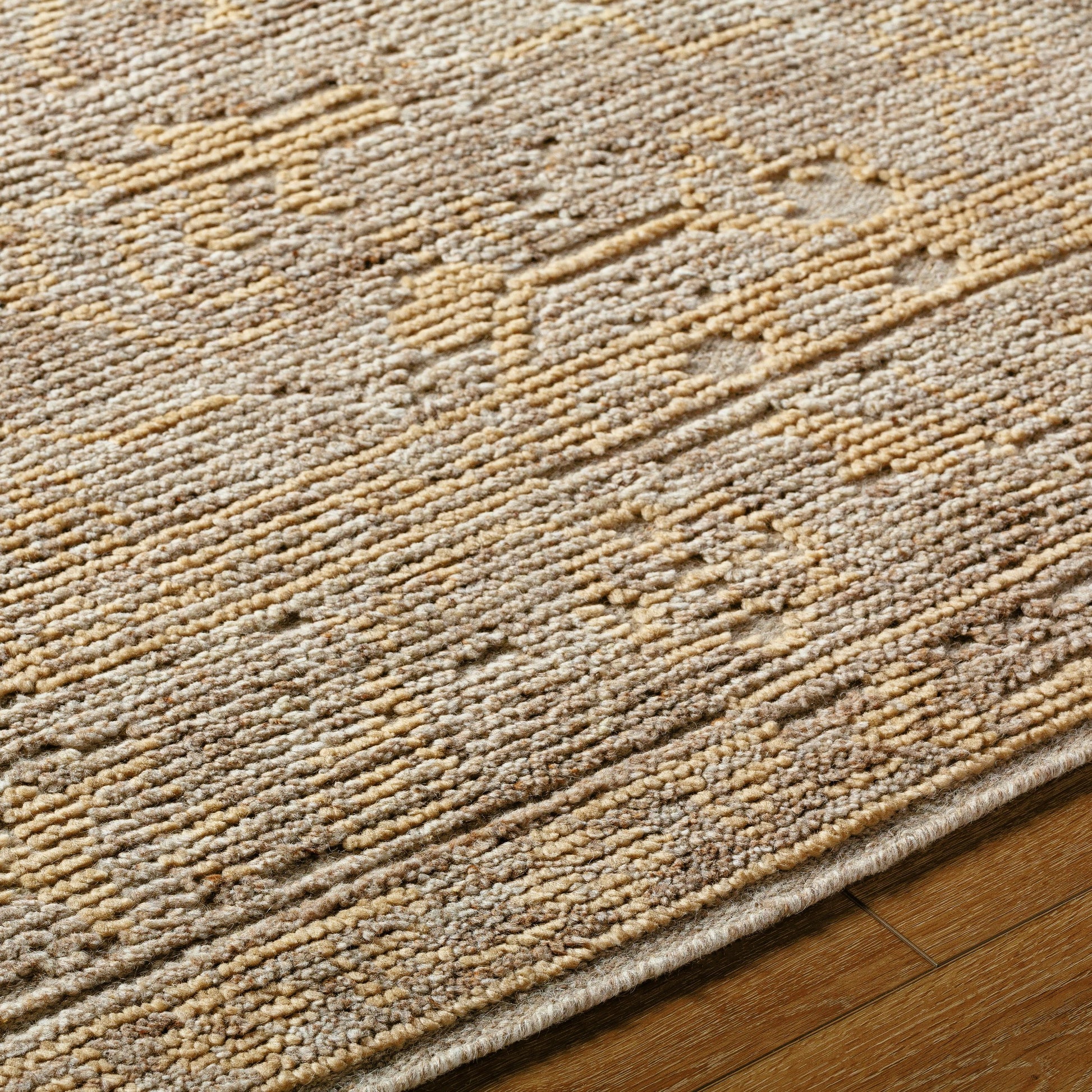 Kimberly Rug - 529169 by Surya in light silver, ash. Made from wool in a unique style.