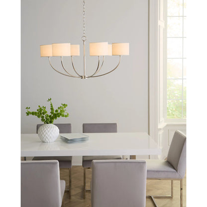 Sawyer Medium Chandelier by Visual Comfort & Co.. Made from steel in a unique style.