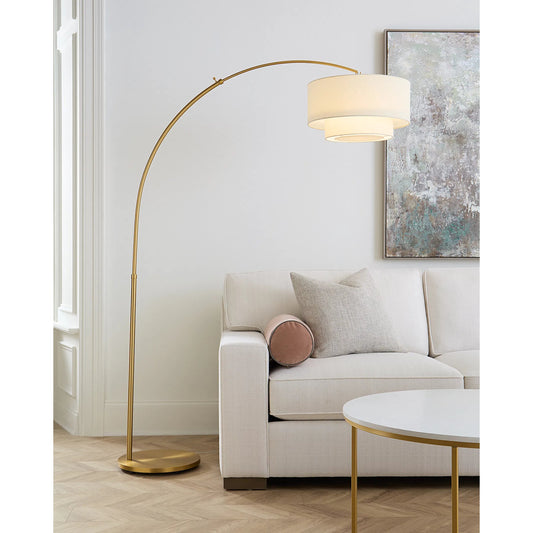 Sawyer Floor Lamp by Visual Comfort & Co.. Made from steel in a unique style.