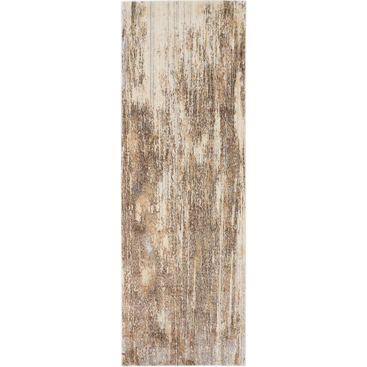 Parker Transitional Rug - 3705F by Feizy in tan, ivory, brown. Made from viscose, polyester in a unique style.