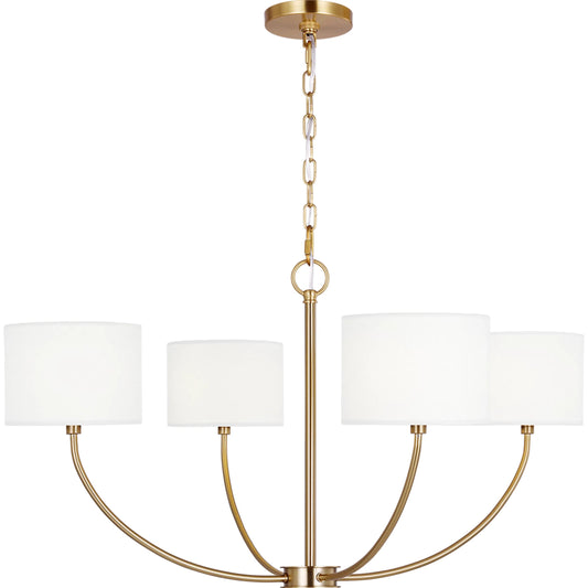 Sawyer Small Chandelier by Visual Comfort & Co.. Made from steel in a unique style.
