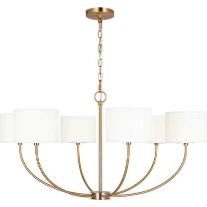 Sawyer Medium Chandelier by Visual Comfort & Co.. Made from steel in a unique style.