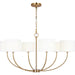 Sawyer Medium Chandelier by Visual Comfort & Co.. Made from steel in a unique style.