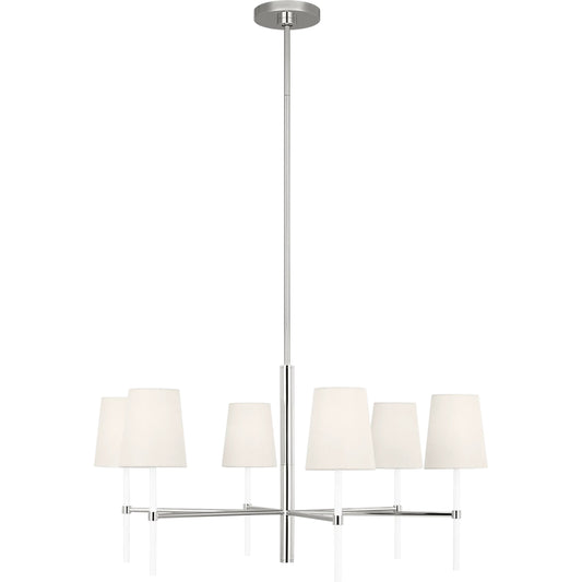 001 SI-2234954 | Primary Silo | Monroe Medium Chandelier by Visual Comfort & Co.. Made from steel in a unique style.