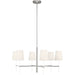Monroe Medium Chandelier by Visual Comfort & Co.. Made from steel in a unique style.