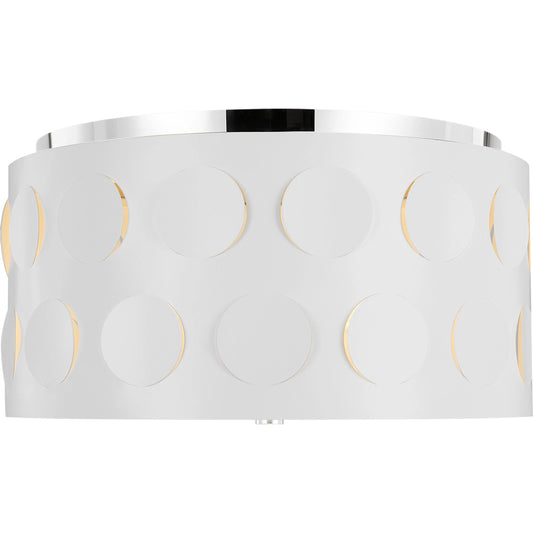 Dottie Medium Flush Mount by Visual Comfort & Co.. Made from steel in a unique style.