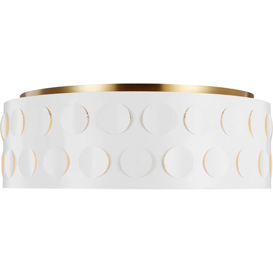Dottie Large Flush Mount by Visual Comfort & Co.. Made from steel in a unique style.