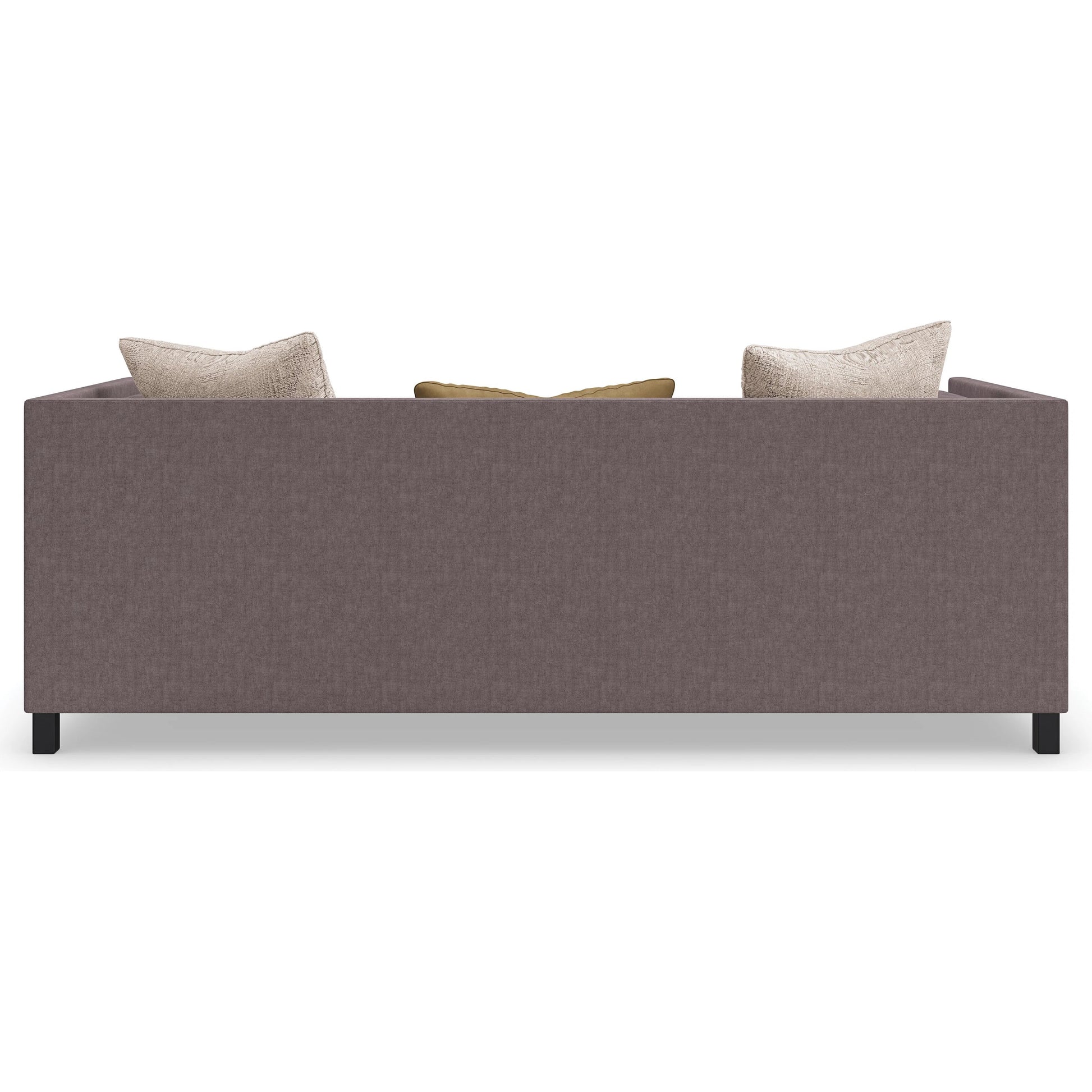 Tuxedo Sofa by Caracole in brushed deep bronze. Made from unique in a unique style.