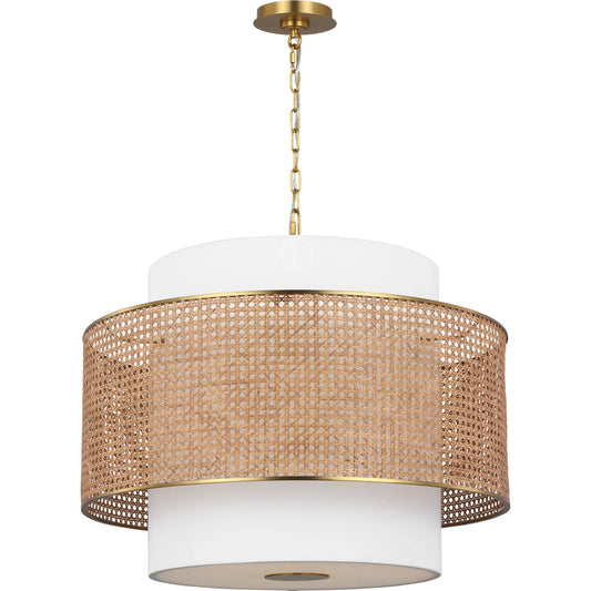 Sawyer Pendant by Visual Comfort & Co.. Made from steel in a transitional style.