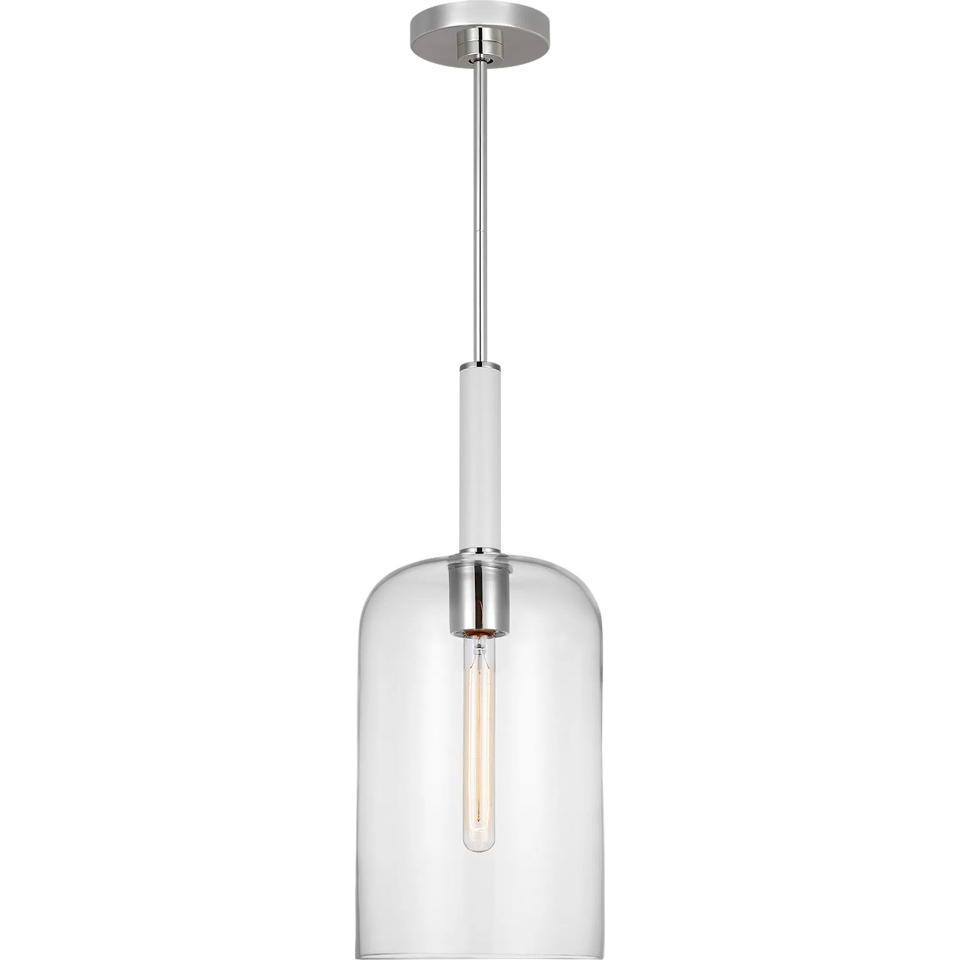 Monroe Cylinder Pendant by Visual Comfort & Co.. Made from steel in a unique style.