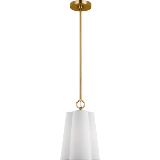 Bronte Small Hanging Shade by Visual Comfort & Co. in burnished brass. Made from unique in a unique style.