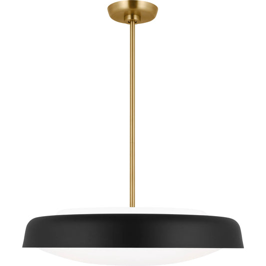 Draper Extra Large Pendant by Visual Comfort & Co.. Made from steel in a unique style.