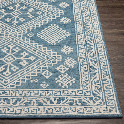 Kayseri Rug - 24434 by Livabliss in medium gray, light beige, cream. Made from 100% wool in a unique style.