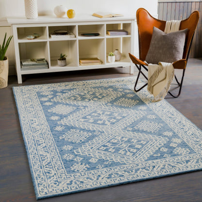Kayseri Rug - 24434 by Livabliss in medium gray, light beige, cream. Made from 100% wool in a unique style.