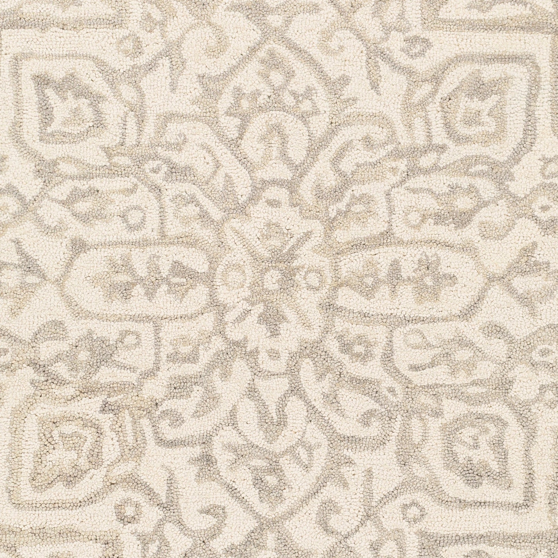 Kayseri Rug - 24663 by Livabliss in denim, pale blue, cream. Made from 100% wool in a unique style.