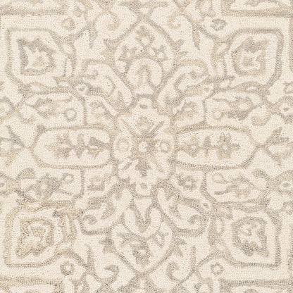 Kayseri Rug - 24663 by Livabliss in denim, pale blue, cream. Made from 100% wool in a unique style.