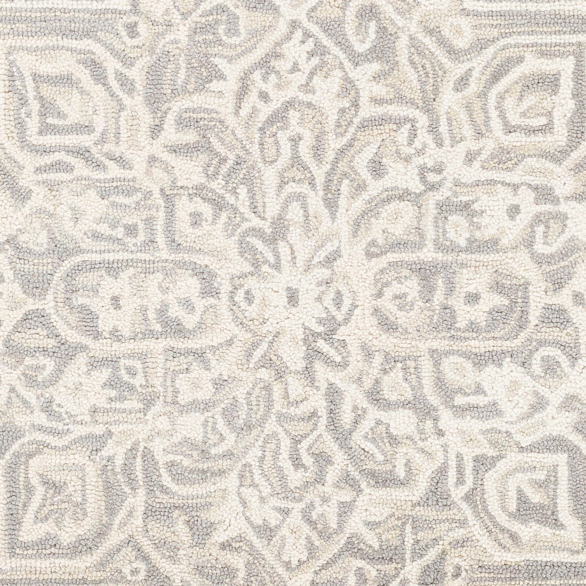 Kayseri Rug - 24663 by Livabliss in denim, pale blue, cream. Made from 100% wool in a unique style.