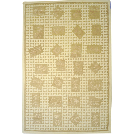 Kashi Rug - 8175 by Surya in brown. Made from wool in a unique style.